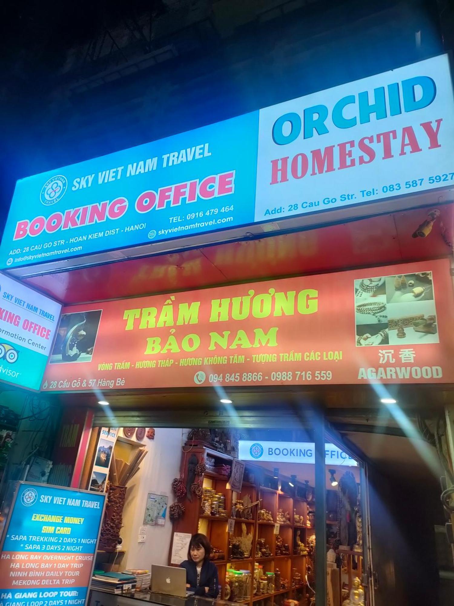 Orchid Homestay Hanoi Esterno foto